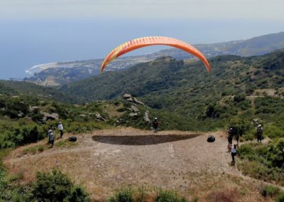 Paragliding Malibu Los Angeles tandem flight