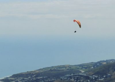 Paragliding Malibu Los Angeles tandem flight