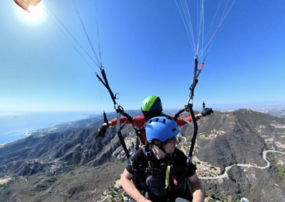 Malibu Paragliding school tandem flights lessons