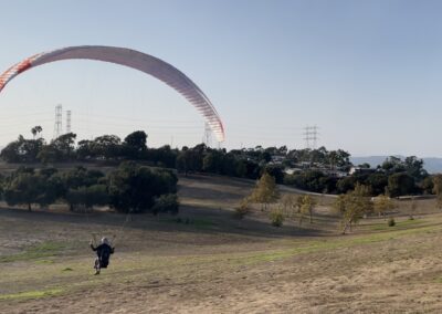 Malibu Paragliding school tandem flights lessons