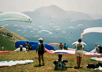 Paragliding world championship in Spain