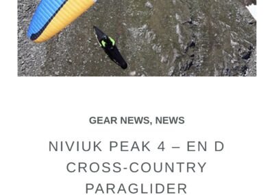 Niviuk Peak 4 size M Paraglider